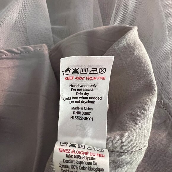 Noralee Camilla Dress in Frost, Size 4 EUC - Picture 7 of 7